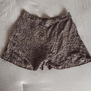 AE cheetah shorts
